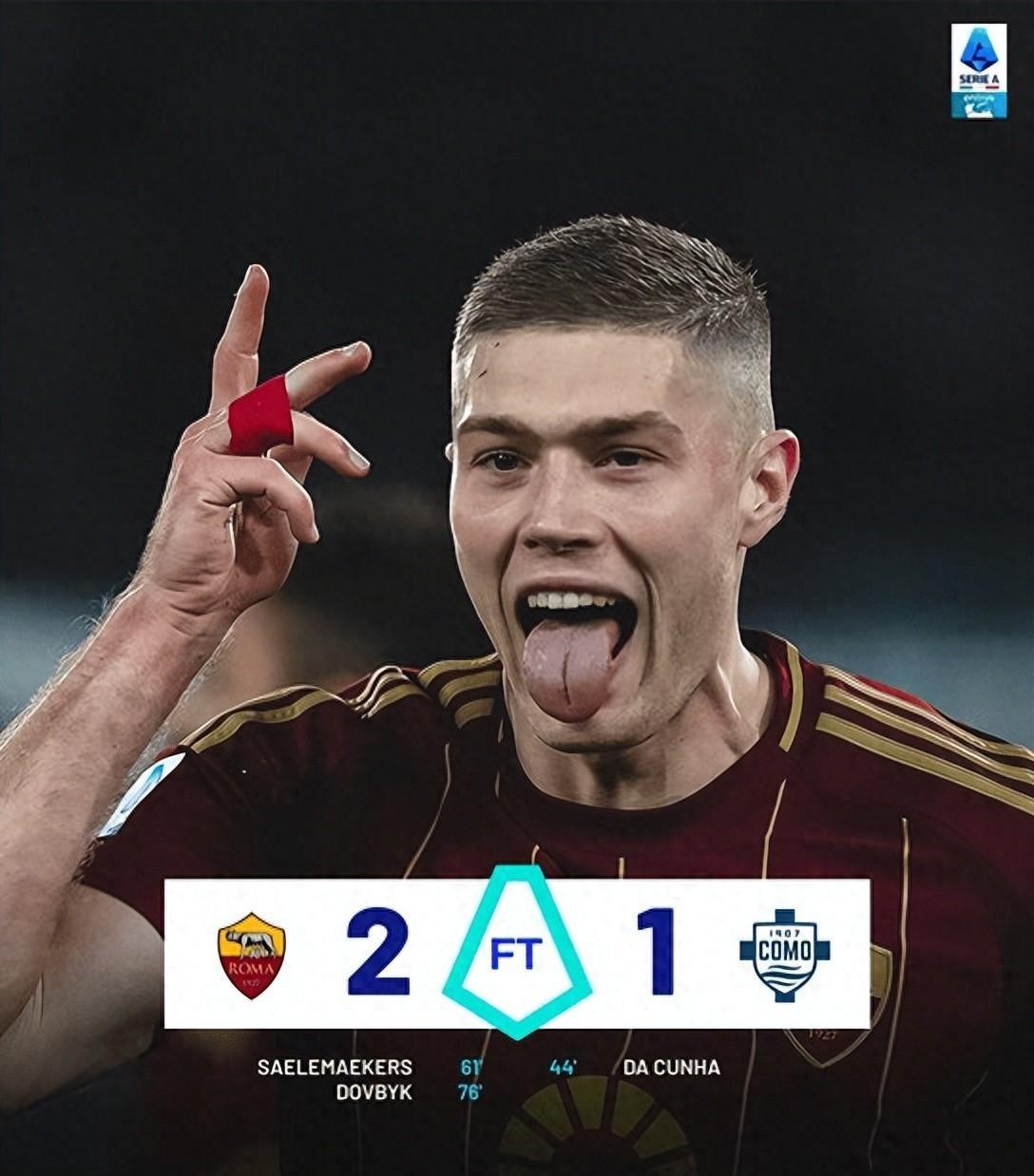 罗马连续不败,冲击联赛前列 罗马连续不败,冲击联赛前列